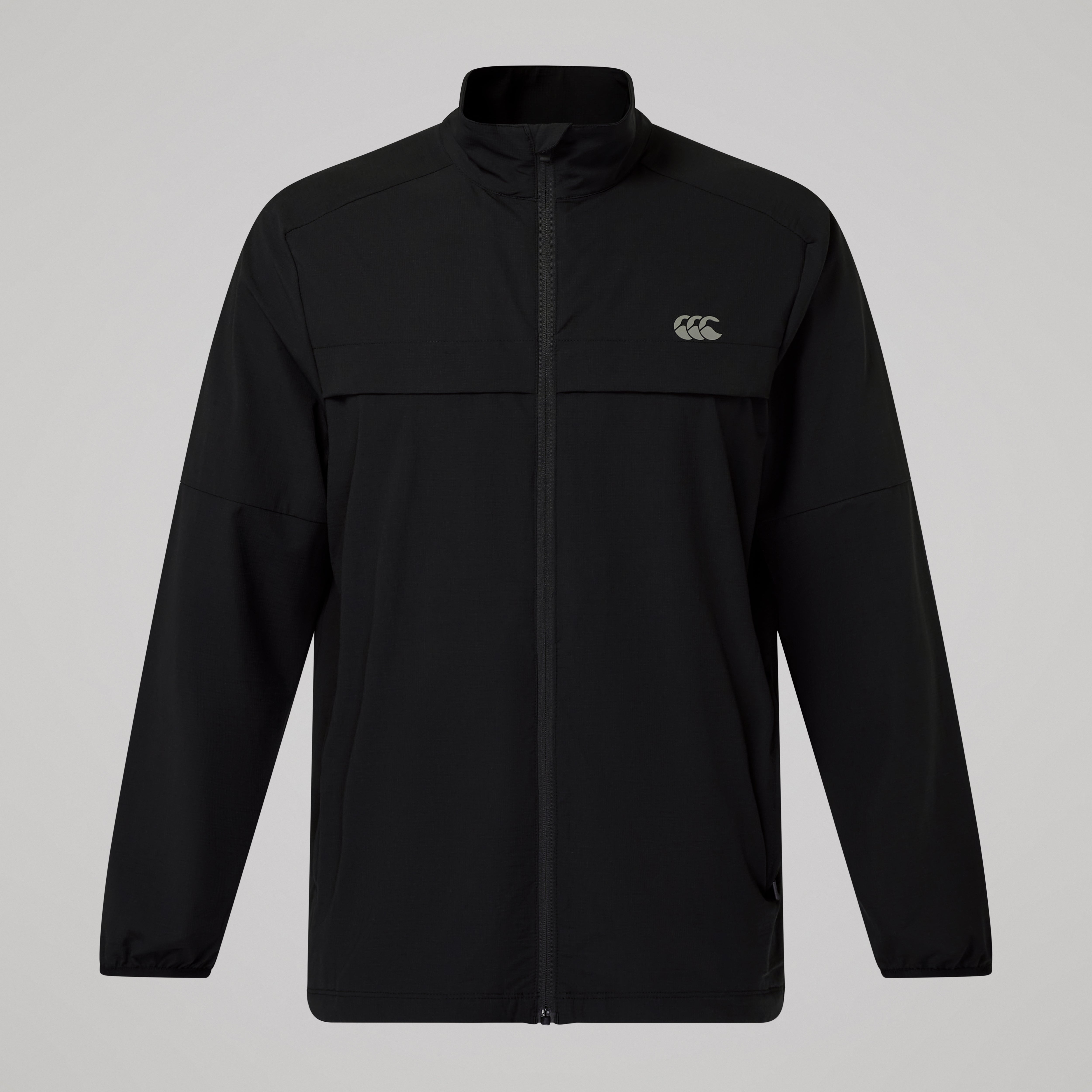 Mens Tempo Full-Zip Jacket | Black | Canterbury