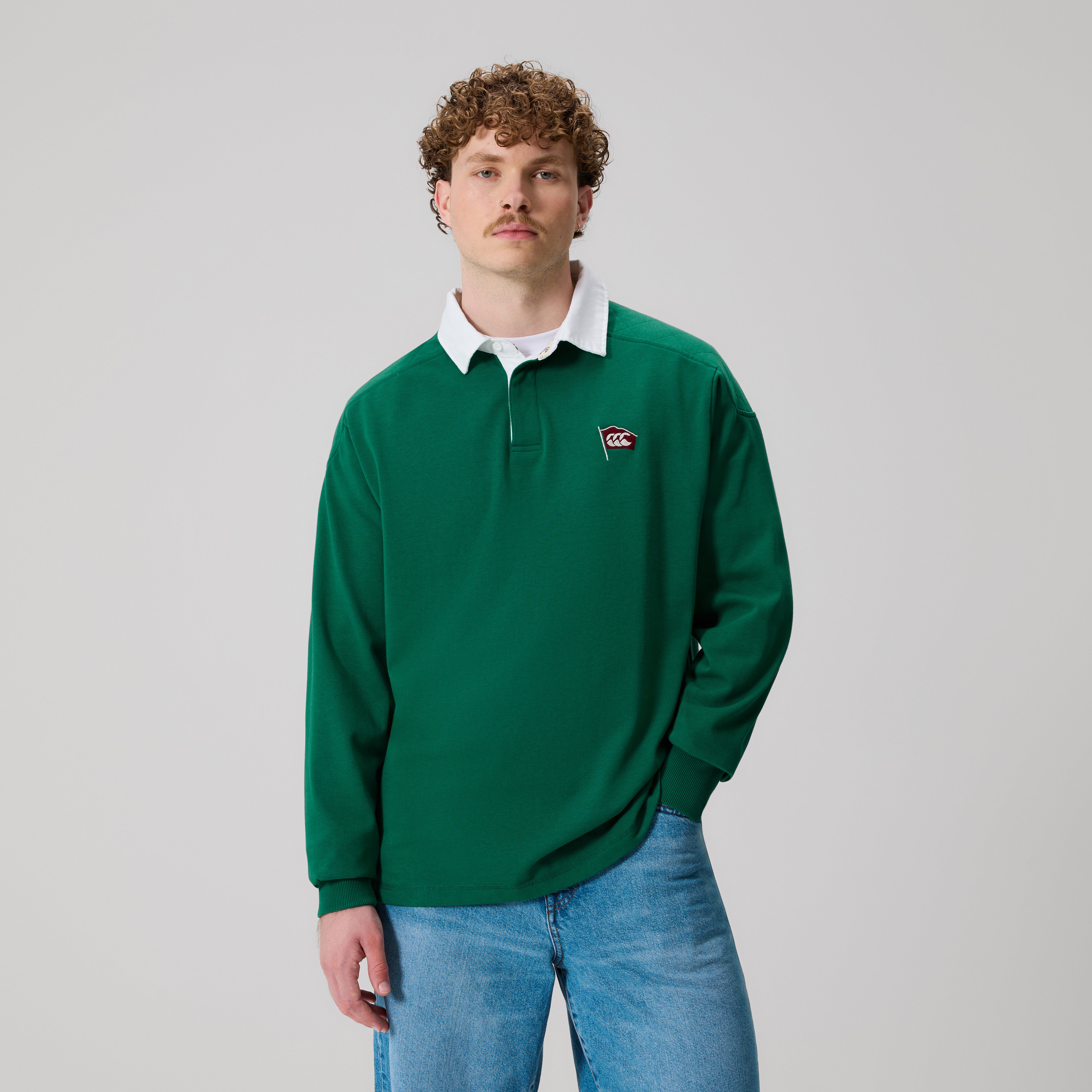 Mens The Rugby Jersey Green | Green | Canterbury
