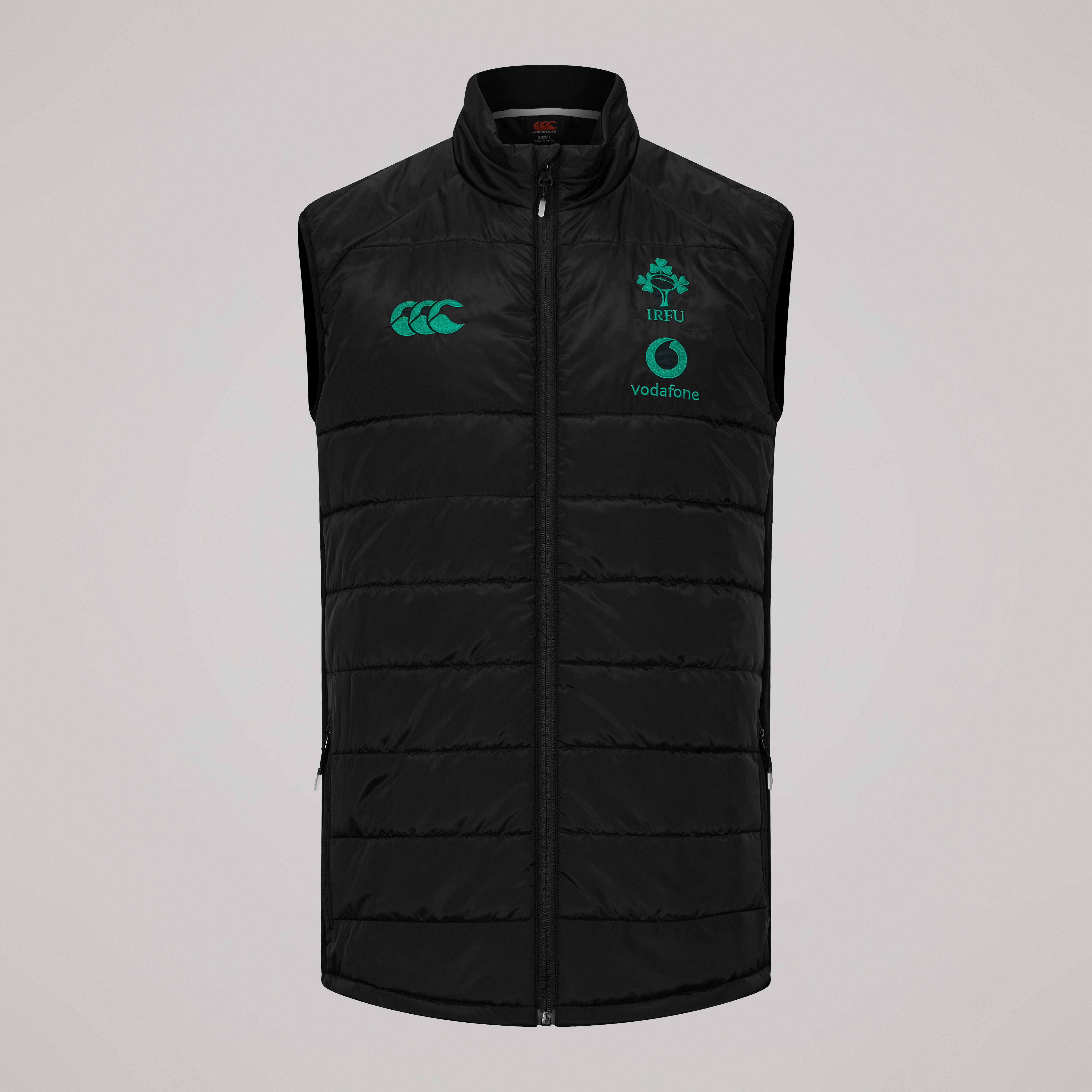 Mens Ireland Elite Gilet Black | Black | Canterbury