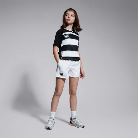 Junior Unisex Vapodri Evader Hooped Jersey Black