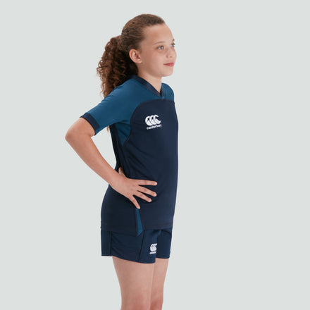 Junior Unisex Vapodri Evader Jersey Navy