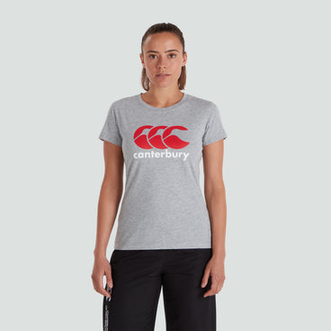 Womens CCC Logo Tee Grey
