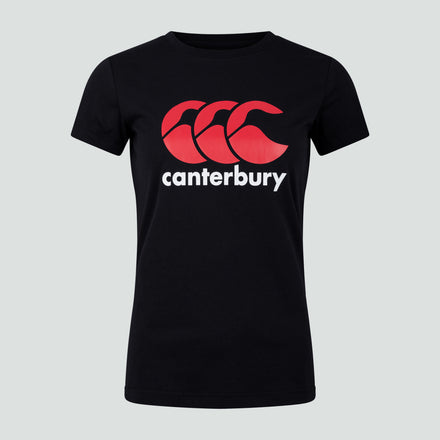 Womens CCC Logo Tee Black