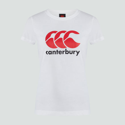 Womens CCC Logo Tee White
