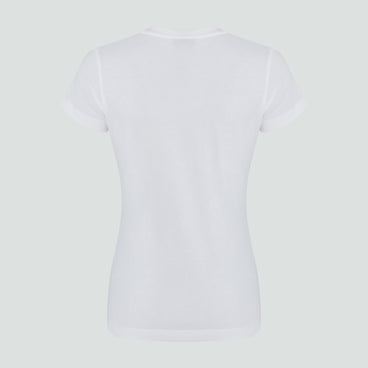 Womens CCC Logo Tee White