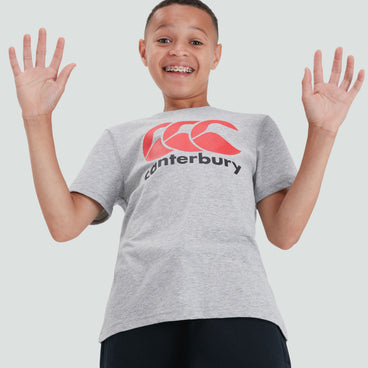 Junior Unisex CCC Logo Tee Grey
