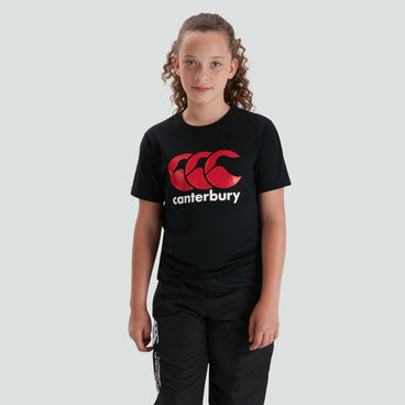 Junior Unisex CCC Logo Tee Black