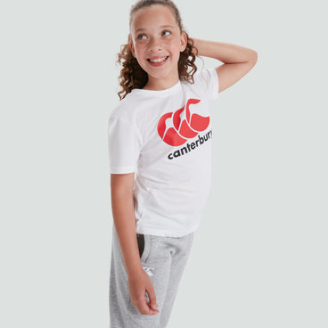 Junior Unisex CCC Logo Tee White