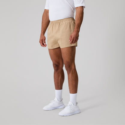 Mens Retro Short Brown