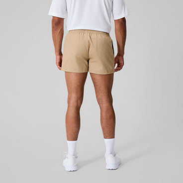 Mens Retro Short Brown