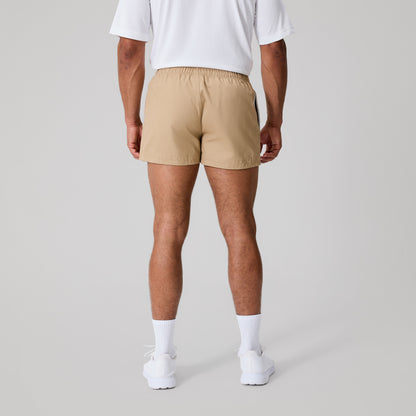 Mens Retro Short Brown