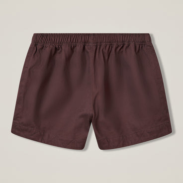 Mens Retro Short Brown