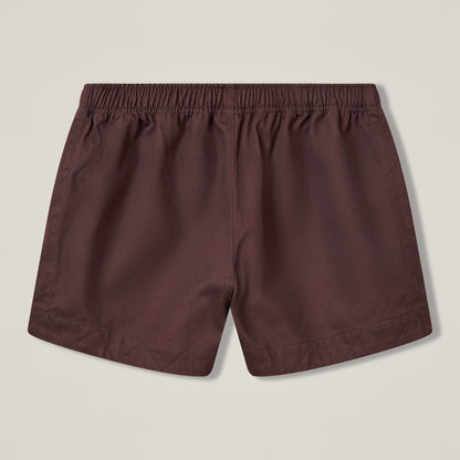 Mens Retro Short Brown