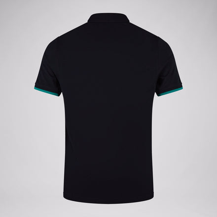 Mens Ireland Team Polo Shirt Black/Green