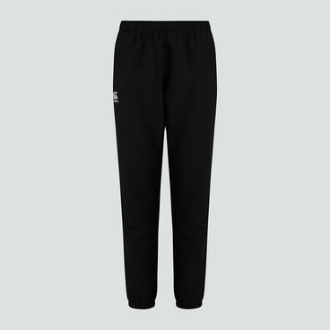 Womens Club Plain Tapered Cuff Track Pants Black