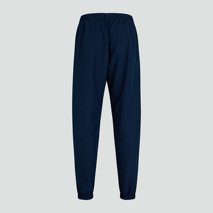 Mens Club Plain Tapered Cuff Track Pants Navy