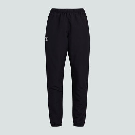 Mens Club Plain Tapered Cuff Track Pants Black