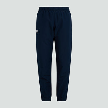 Junior Unisex Club Plain Tapered Cuff Track Pants Navy