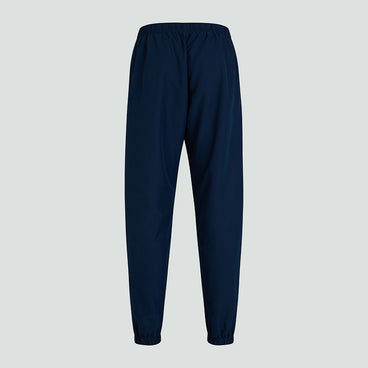 Junior Unisex Club Plain Tapered Cuff Track Pants Navy