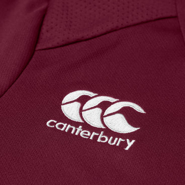 Womens Club Dry Polo Shirt Maroon