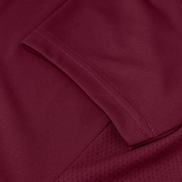 Womens Club Dry Polo Shirt Maroon