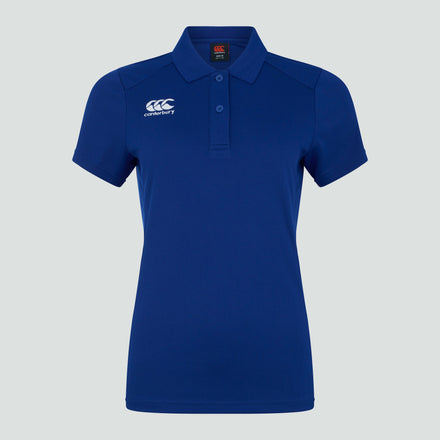 Womens Club Dry Polo Shirt Blue
