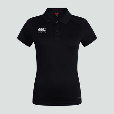 Womens Club Dry Polo Shirt Black