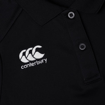 Womens Club Dry Polo Shirt Black
