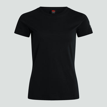 Womens Club Plain Tee Black
