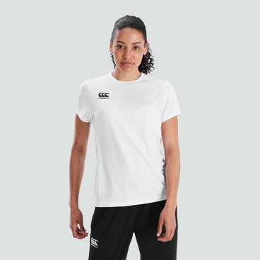 Womens Club Dry Tee White