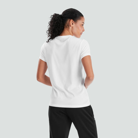 Womens Club Dry Tee White