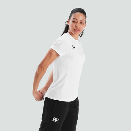 Womens Club Dry Tee White
