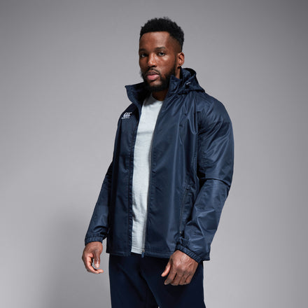 Mens Club Vaposhield Full Zip Rain Jacket Navy