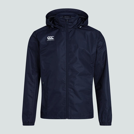 Mens Club Vaposhield Full Zip Rain Jacket Navy