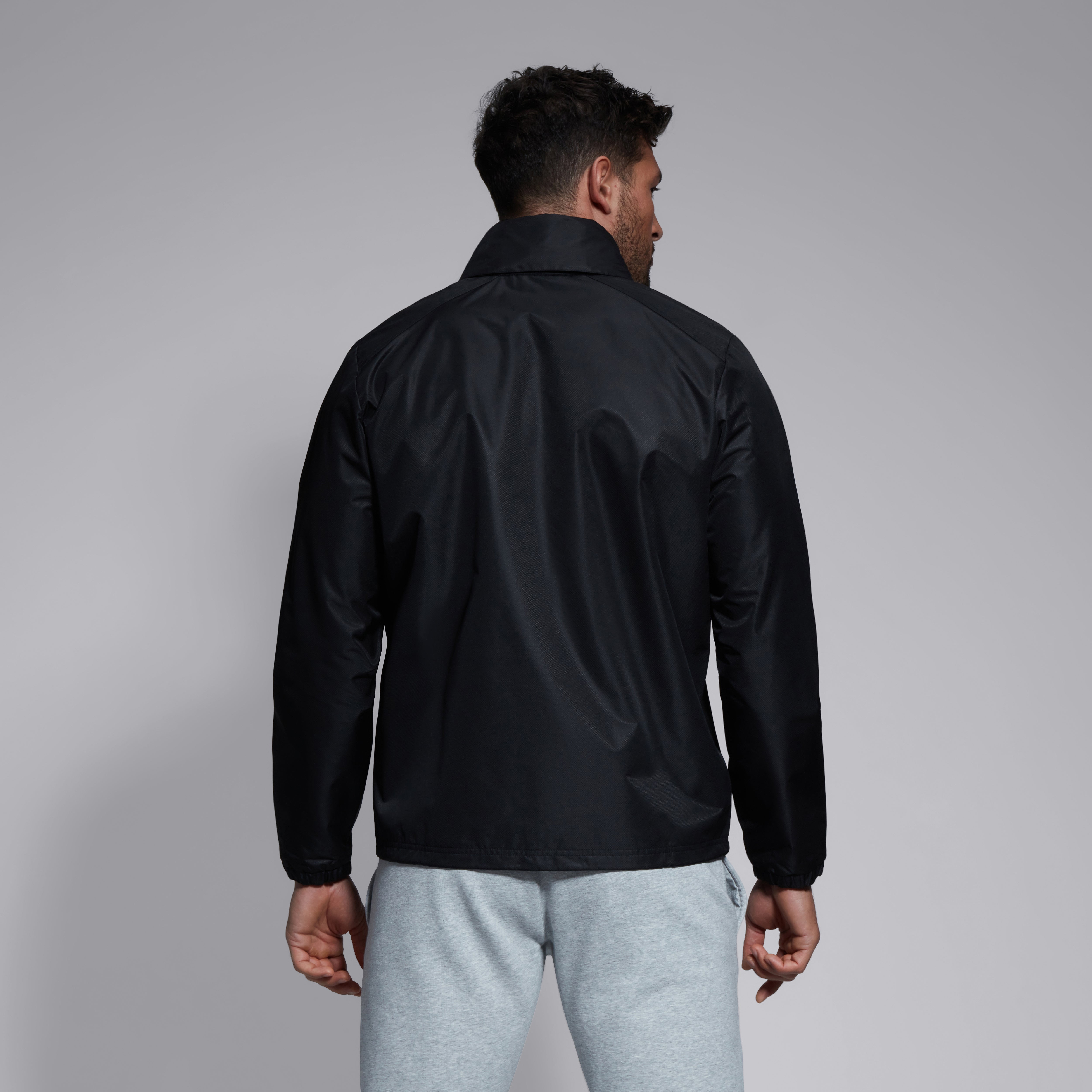 Mens Club Vaposhield Full Zip Rain Jacket Black | Black | Canterbury