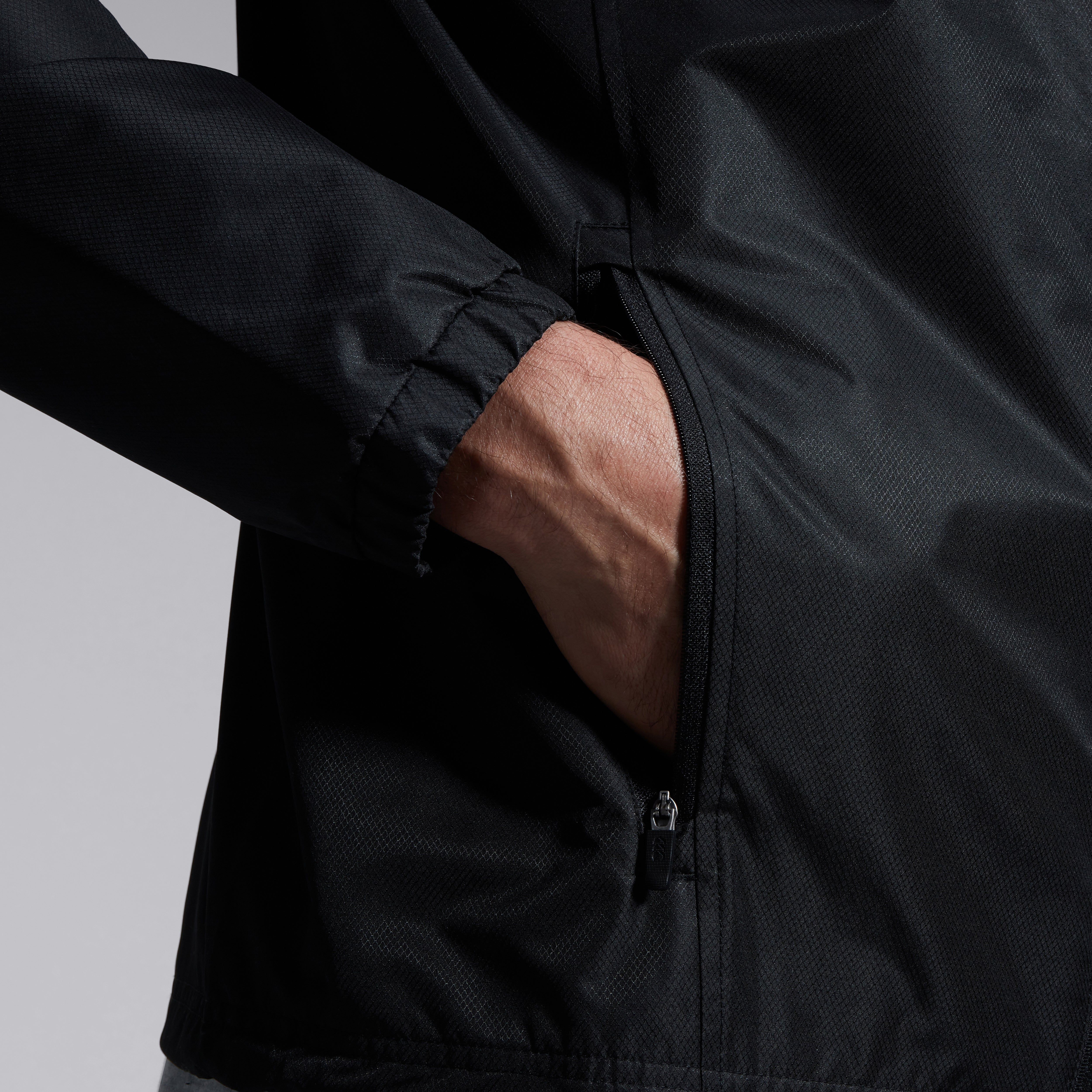 Mens Club Vaposhield Full Zip Rain Jacket Black | Black | Canterbury