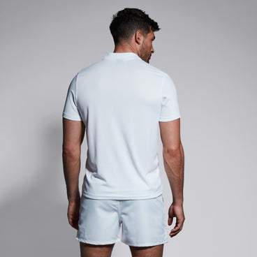 Mens Club Dry Polo Shirt White