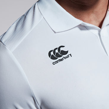Mens Club Dry Polo Shirt White