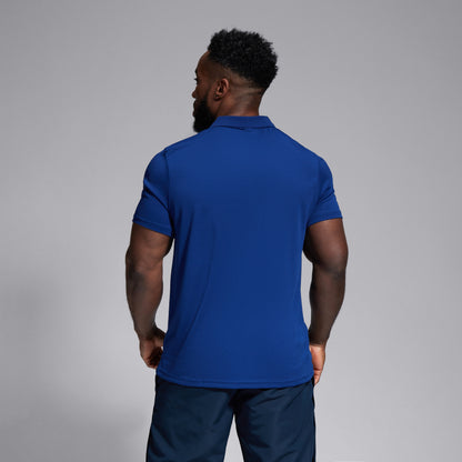 Mens Club Dry Polo Shirt Blue