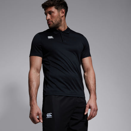 Mens Club Dry Polo Shirt Black