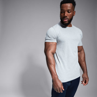 Mens Club Plain Tee Grey