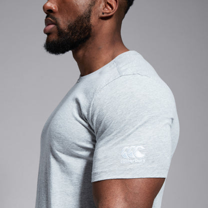 Mens Club Plain Tee Grey