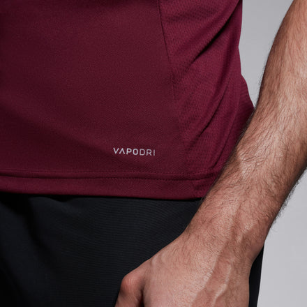 Mens Club Dry Tee Maroon