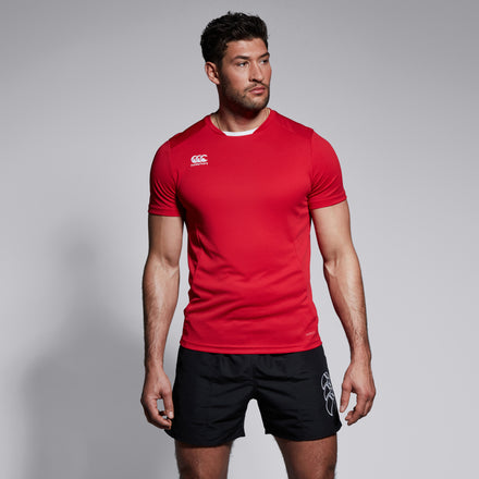Mens Club Dry Tee Red