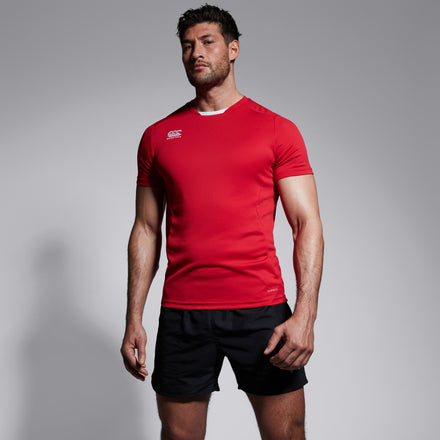 Mens Club Dry Tee Red