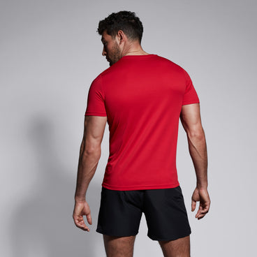 Mens Club Dry Tee Red