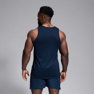 Mens Club Dry Singlet Navy