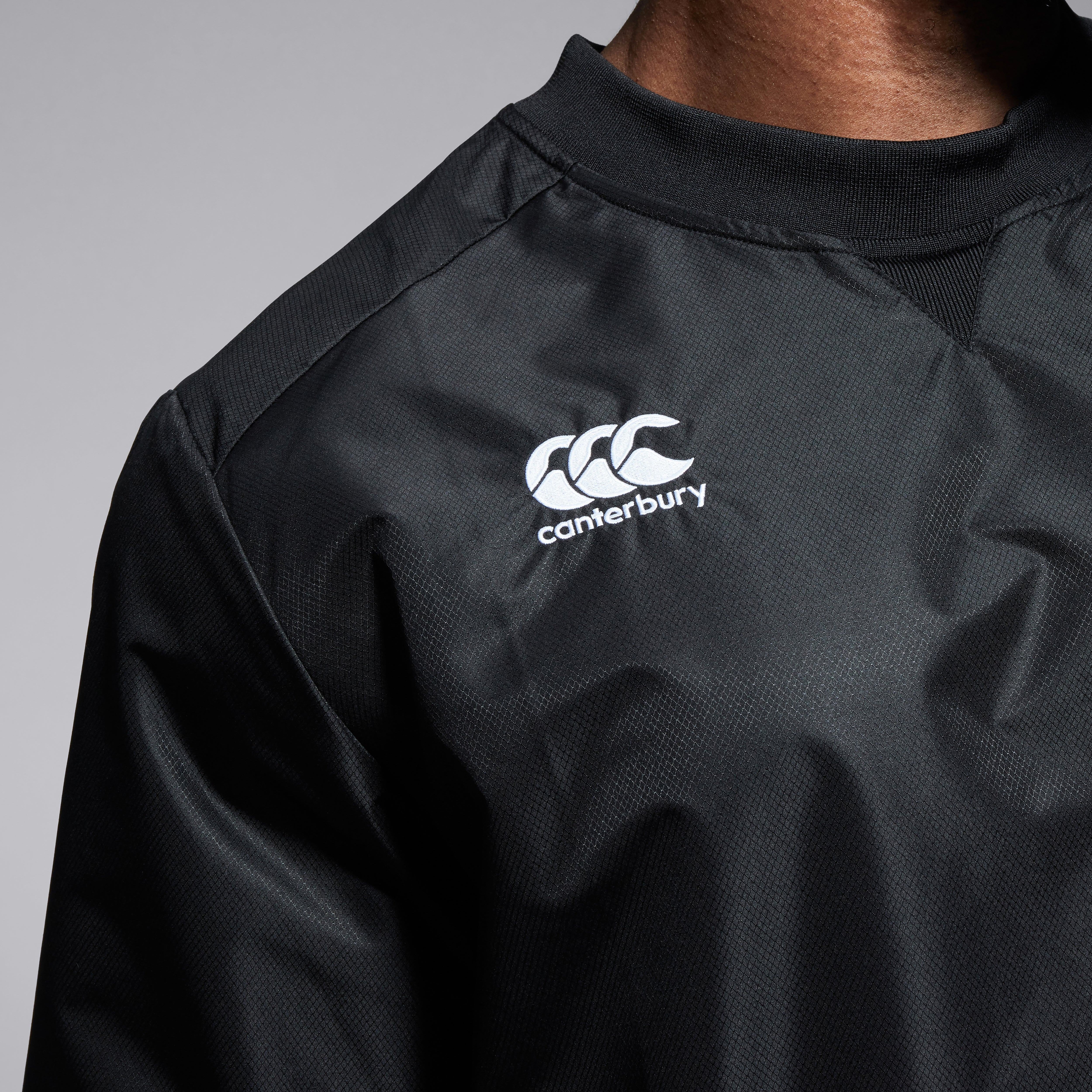 Mens Club Vaposhield Contact Top Black | Black | Canterbury
