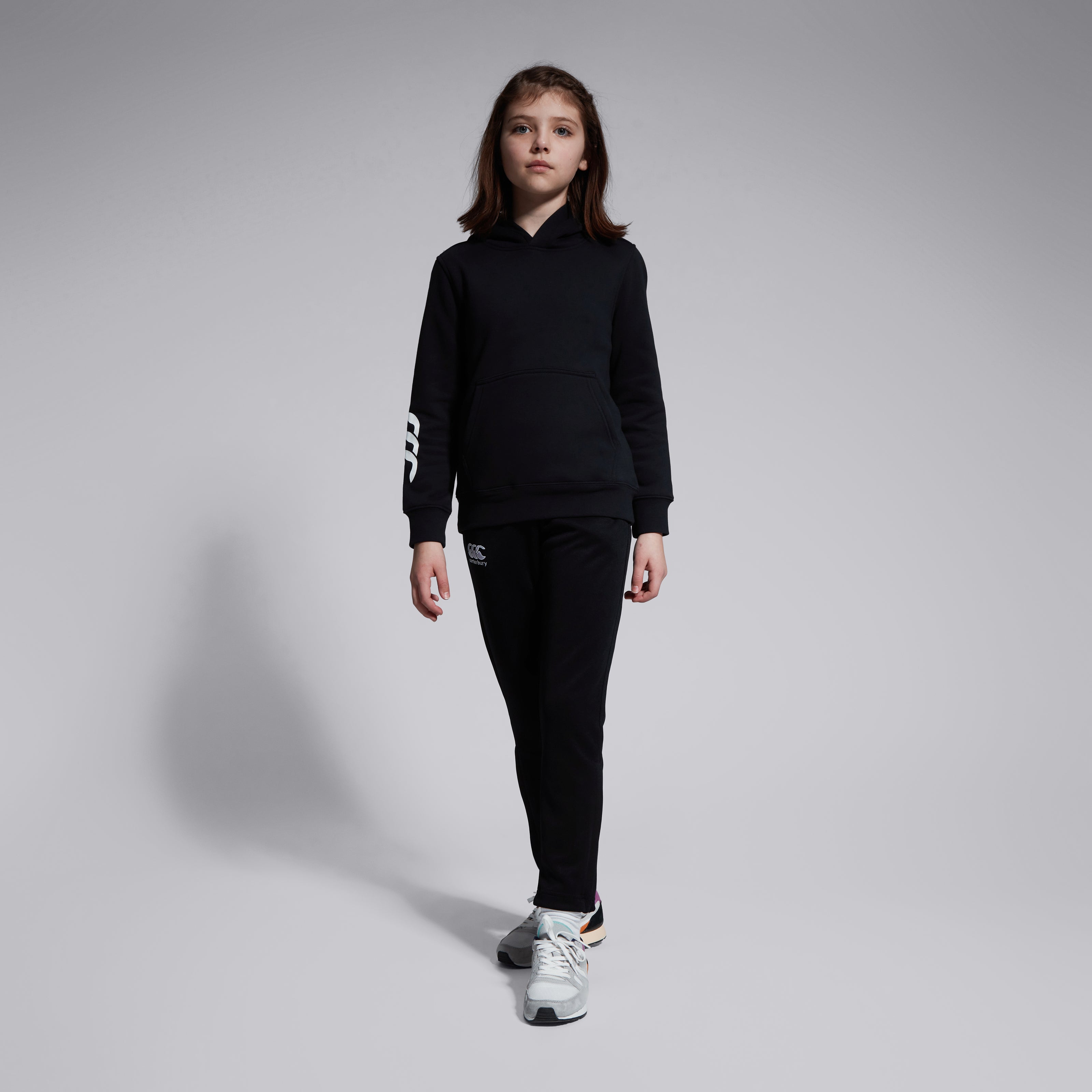 Junior Unisex Club Hoody Black