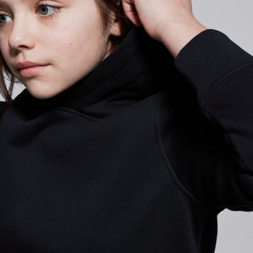 Junior Unisex Club Hoody Black